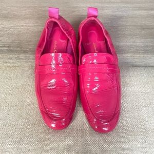 Salvatore Ferragamo Pink Lipari Leather Shoes